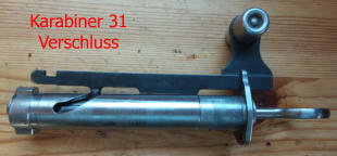 Karabiner 31 Verschluss